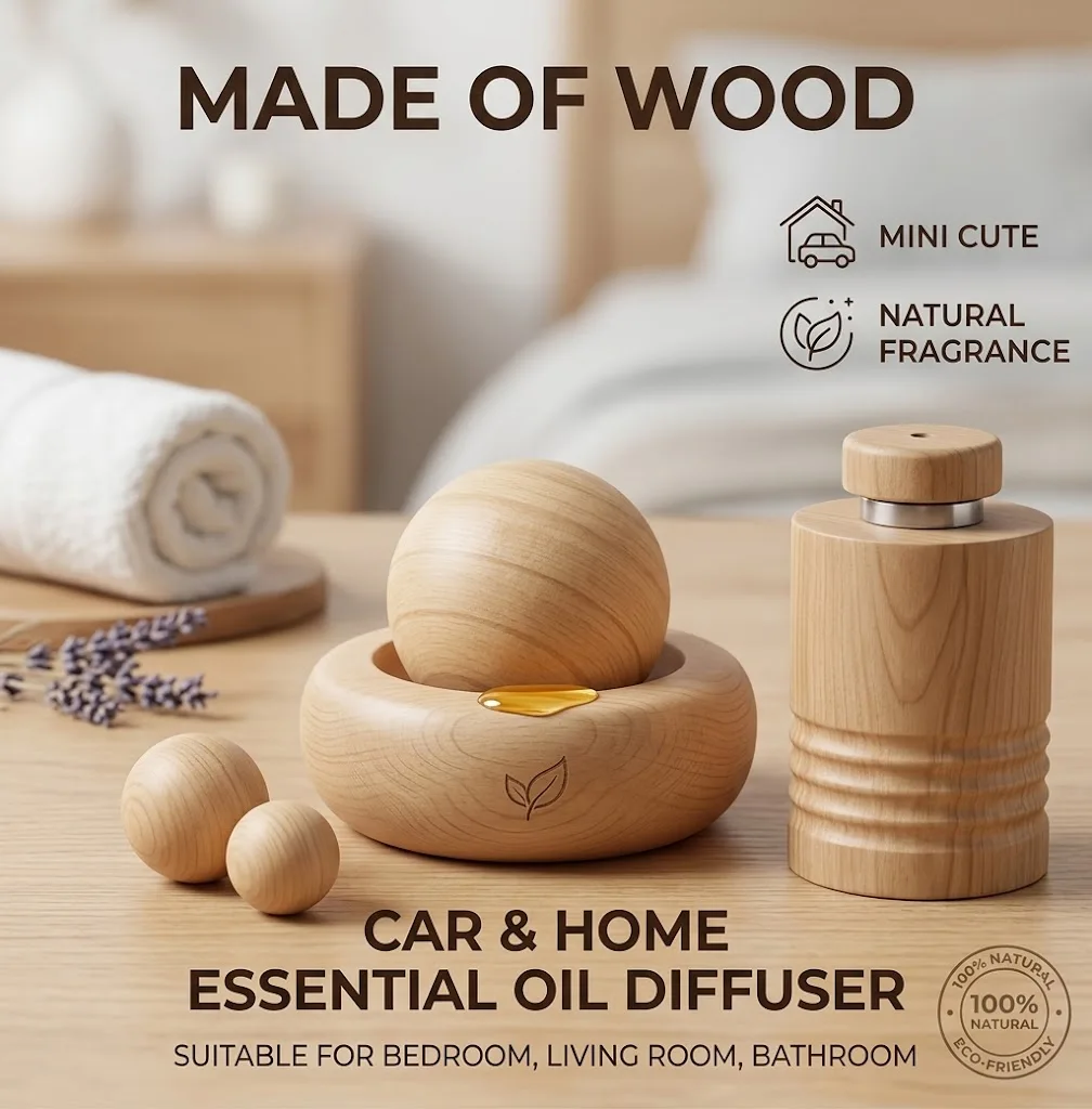 Home Fragrance Potpourri - Car & Home Essential Oil Diffuser