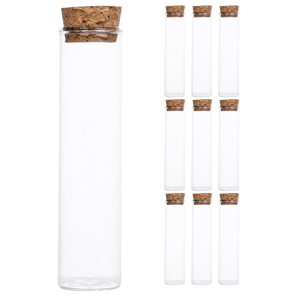 Home Fragrance Jar - 10Pcs Wish Bottle Glass Storage Holder
