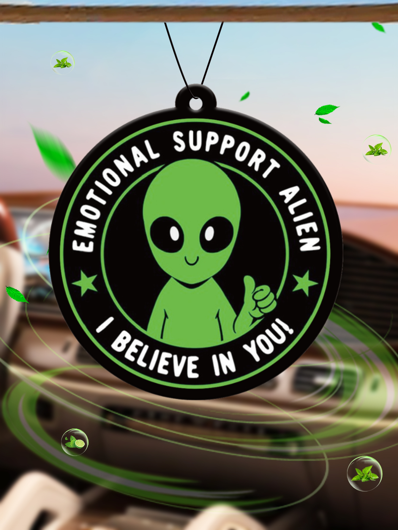 Home Fragrance Logo - Emotional Support Alien Alien Scented Bahamian