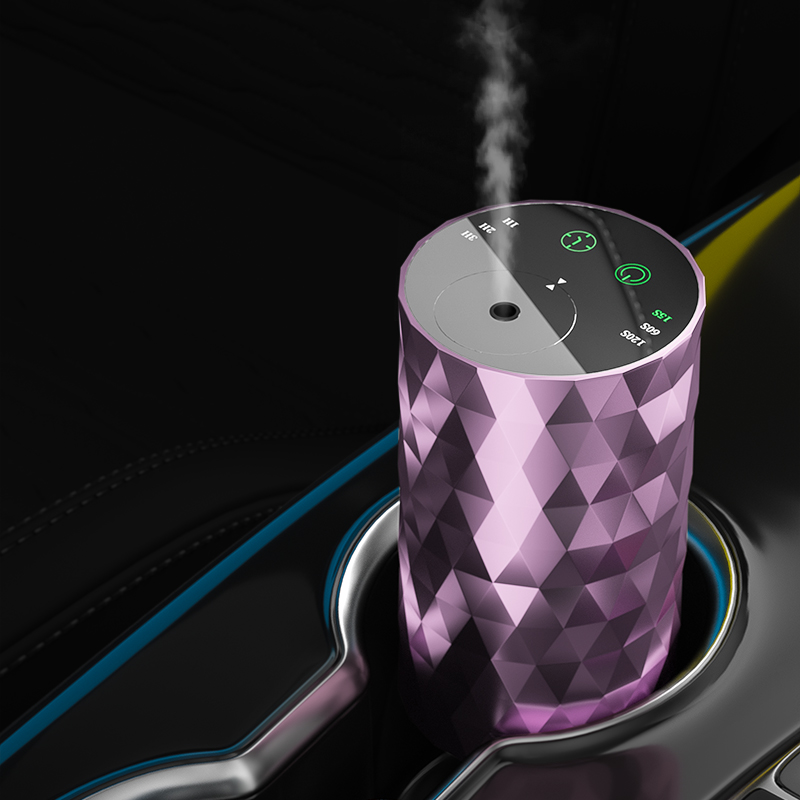 Home Fragrance Automatic Spray - Aluminum Alloy Car Aroma Diffuser Smart