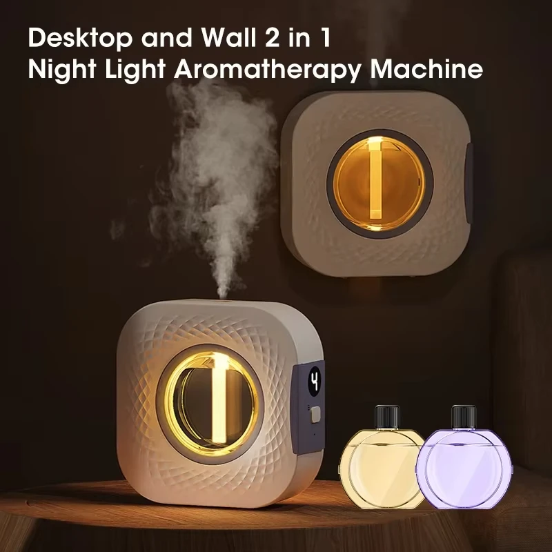 Home Fragrance Automatic Spray - Automatic Fragrance Machine Wall-mounted 4-Modes Digital