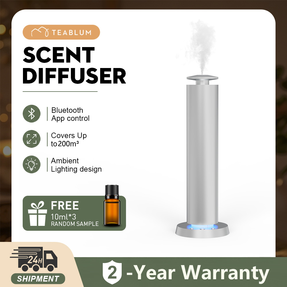 Home Fragrance Automatic Spray - TEABLUM 200m³ Automatic Spray Oil Diffuser