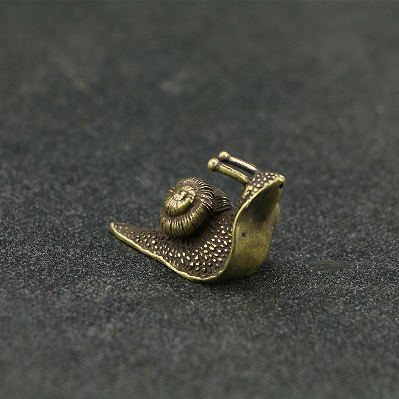 Cute Mini Vintage Brass Snail  – Home Fragrance Miniso recenzja i cena
