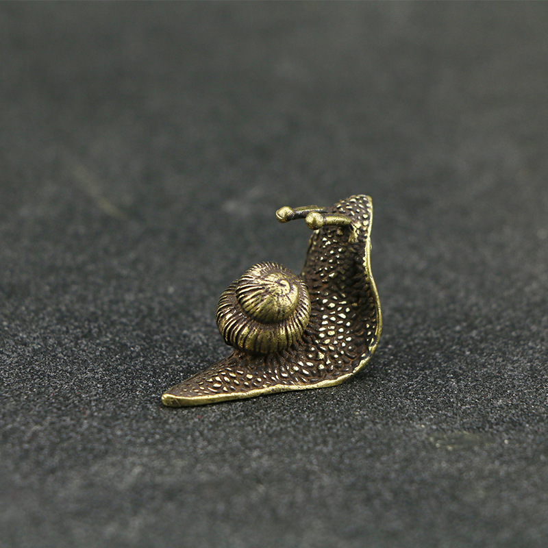 Cute Mini Vintage Brass Snail  – Home Fragrance Miniso recenzja i cena