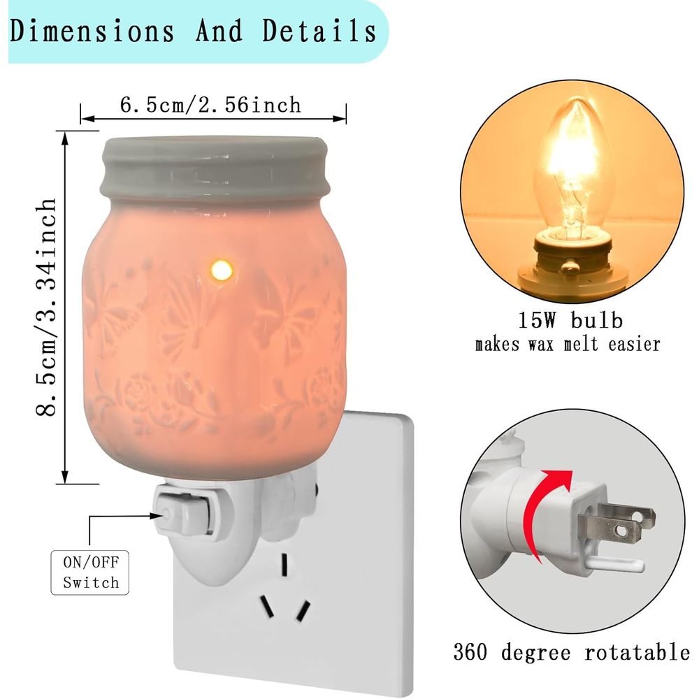 Scented Wax Melt Warmer, Elect – Home Fragrance Wax Melts recenzja i cena