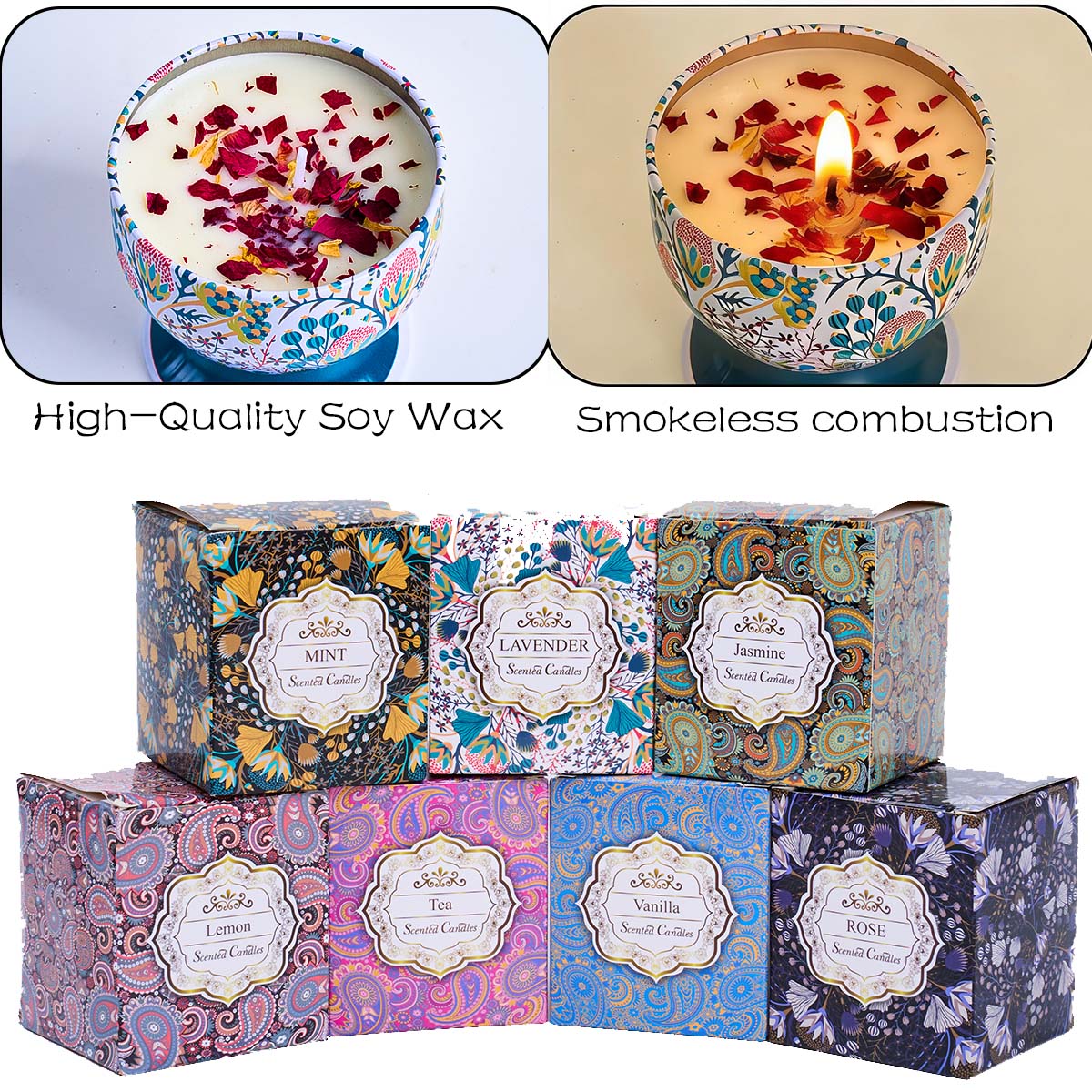 Goblet Flowers Scented Candle  – Home Fragrance Wax Melts recenzja i cena