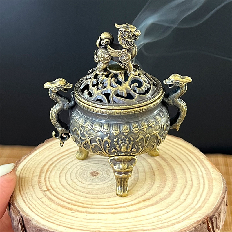 Vintage Alloy Incense Burner S – Home Fragrance Miniso recenzja i cena