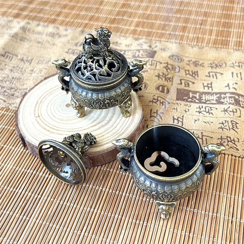 Vintage Alloy Incense Burner S – Home Fragrance Miniso recenzja i cena