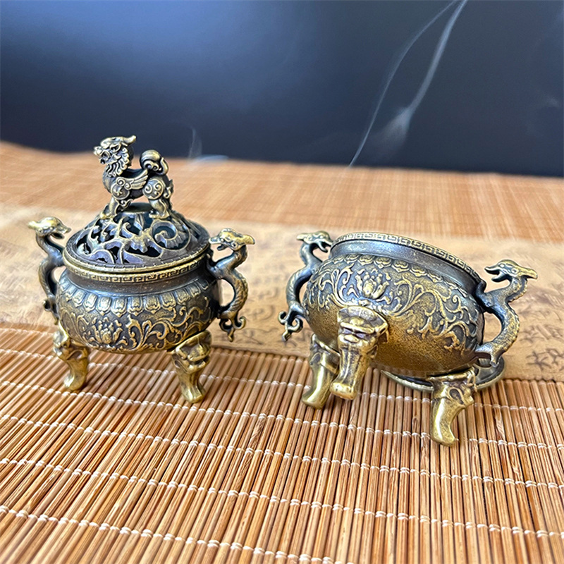 Vintage Alloy Incense Burner S – Home Fragrance Miniso recenzja i cena