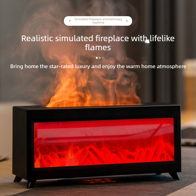 Simulated Flame Fireplace Arom – Home Fragrance Automatic Spray recenzja i cena