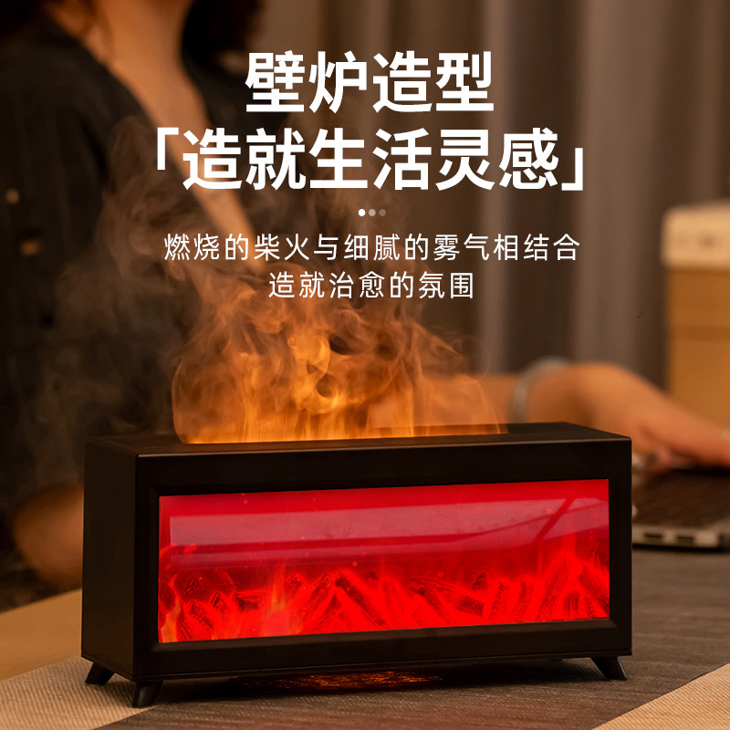 Simulated Flame Fireplace Arom – Home Fragrance Automatic Spray recenzja i cena