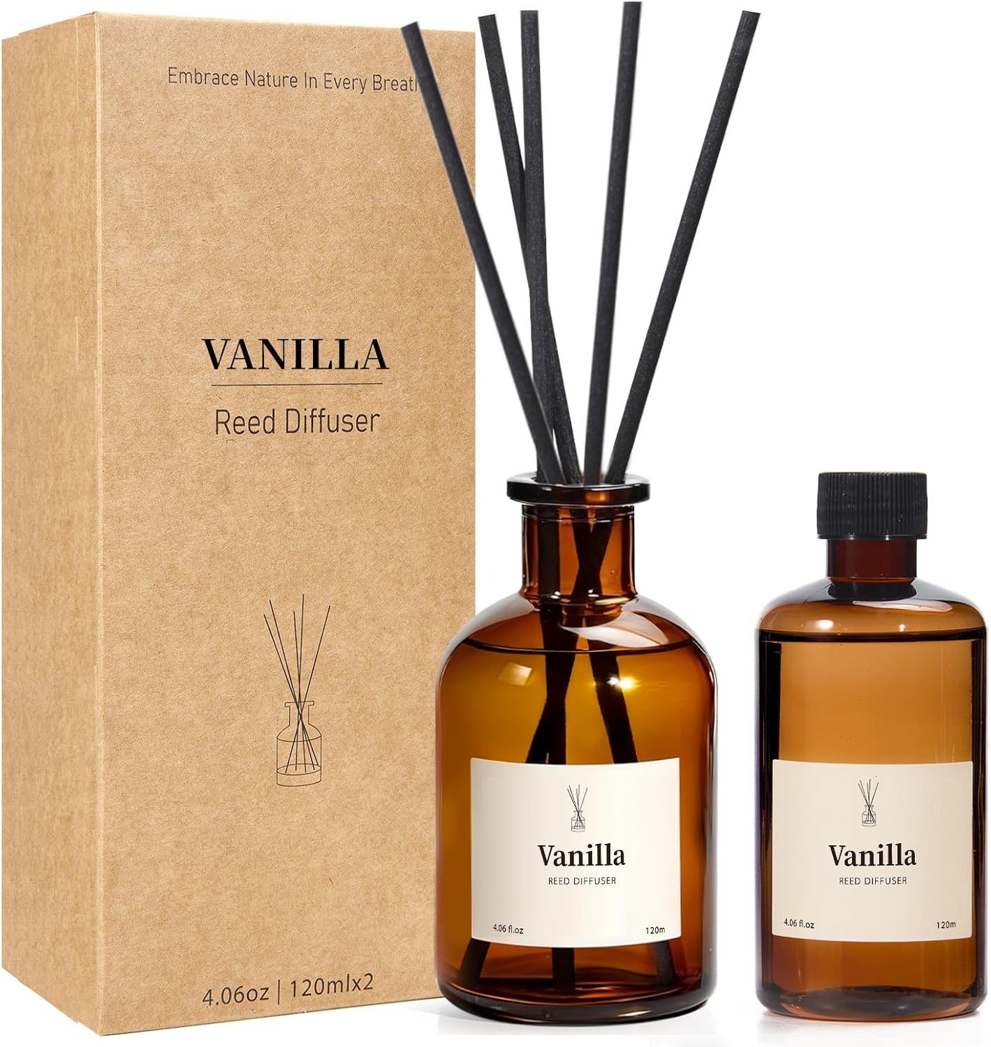 Vanilla Reed Diffuser Set, 8.1 – Home Fragrance Vanilla Reed Diffuser recenzja i cena