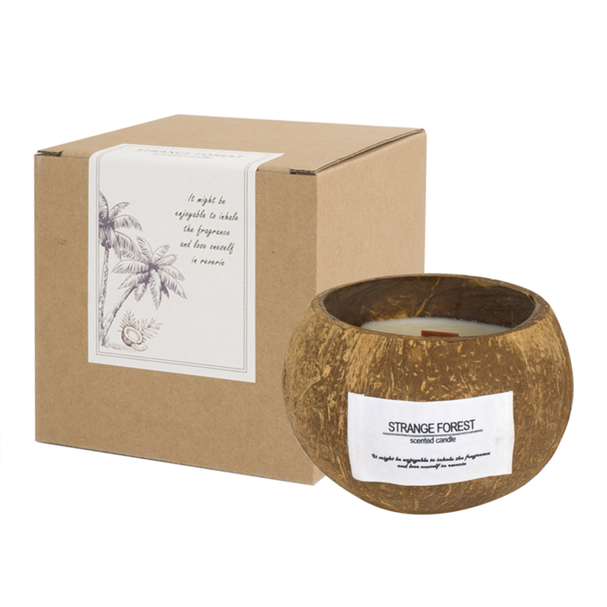 Coconut Shell Aromatherapy Can – Home Fragrance Wax Melts recenzja i cena