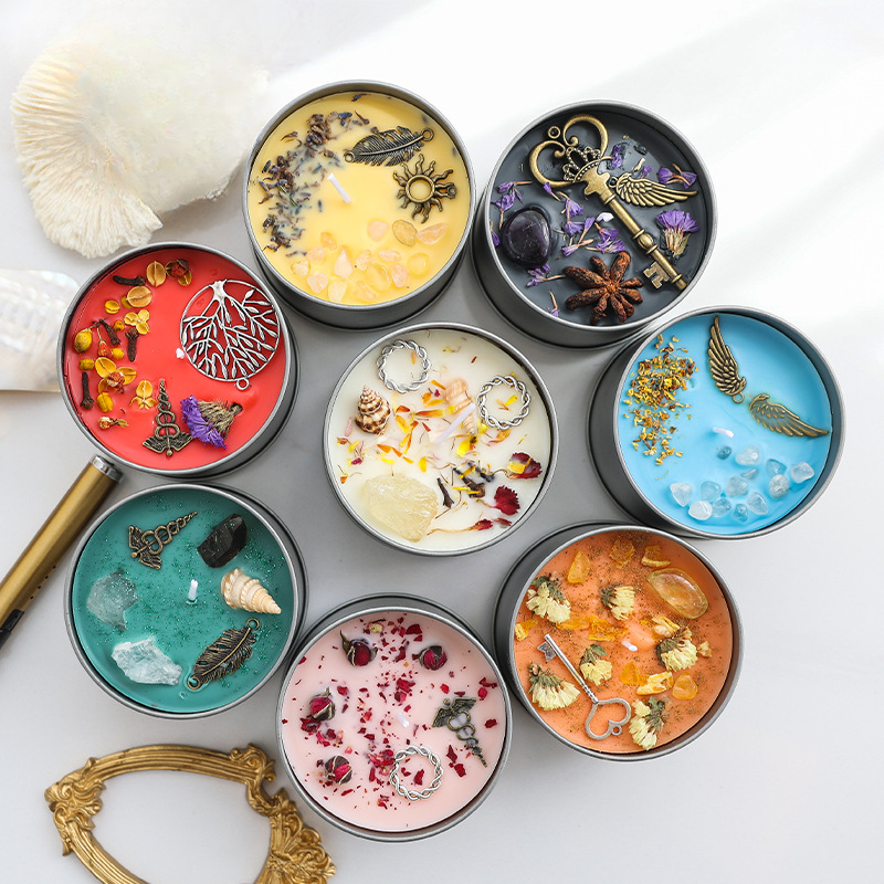 Handmade Crystal Iron Can Wax  – Home Fragrance Jar recenzja i cena