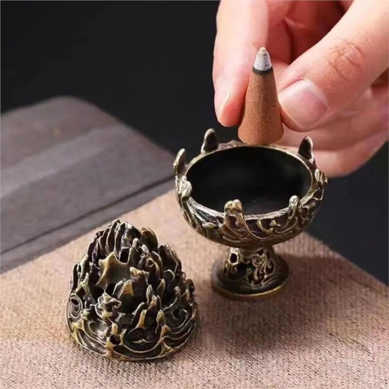 Vintage Alloy Incense Burner S – Home Fragrance Miniso recenzja i cena