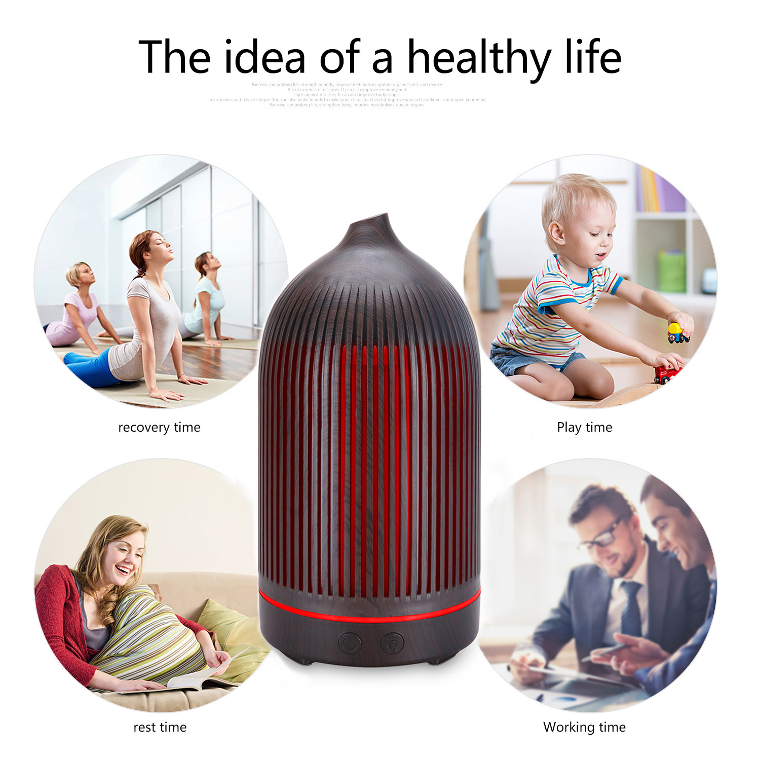Aromatherapy Diffuser,200ml Va – Home Fragrance Piano recenzja i cena