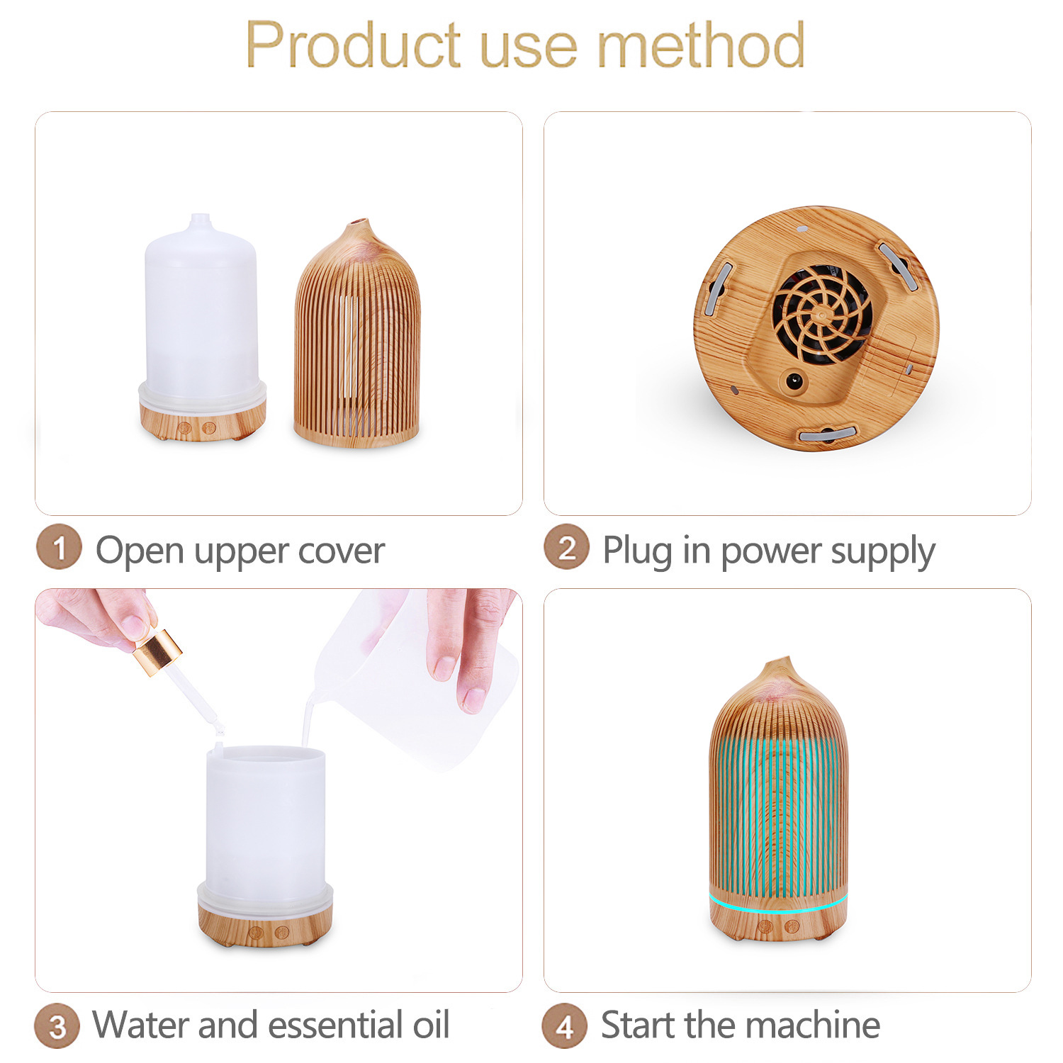 Aromatherapy Diffuser,200ml Va – Home Fragrance Piano recenzja i cena