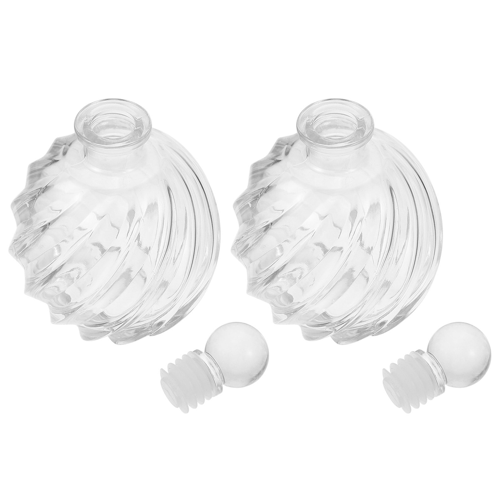 2Pcs Glass Diffuser Bottles Tr – Home Fragrance Jar recenzja i cena
