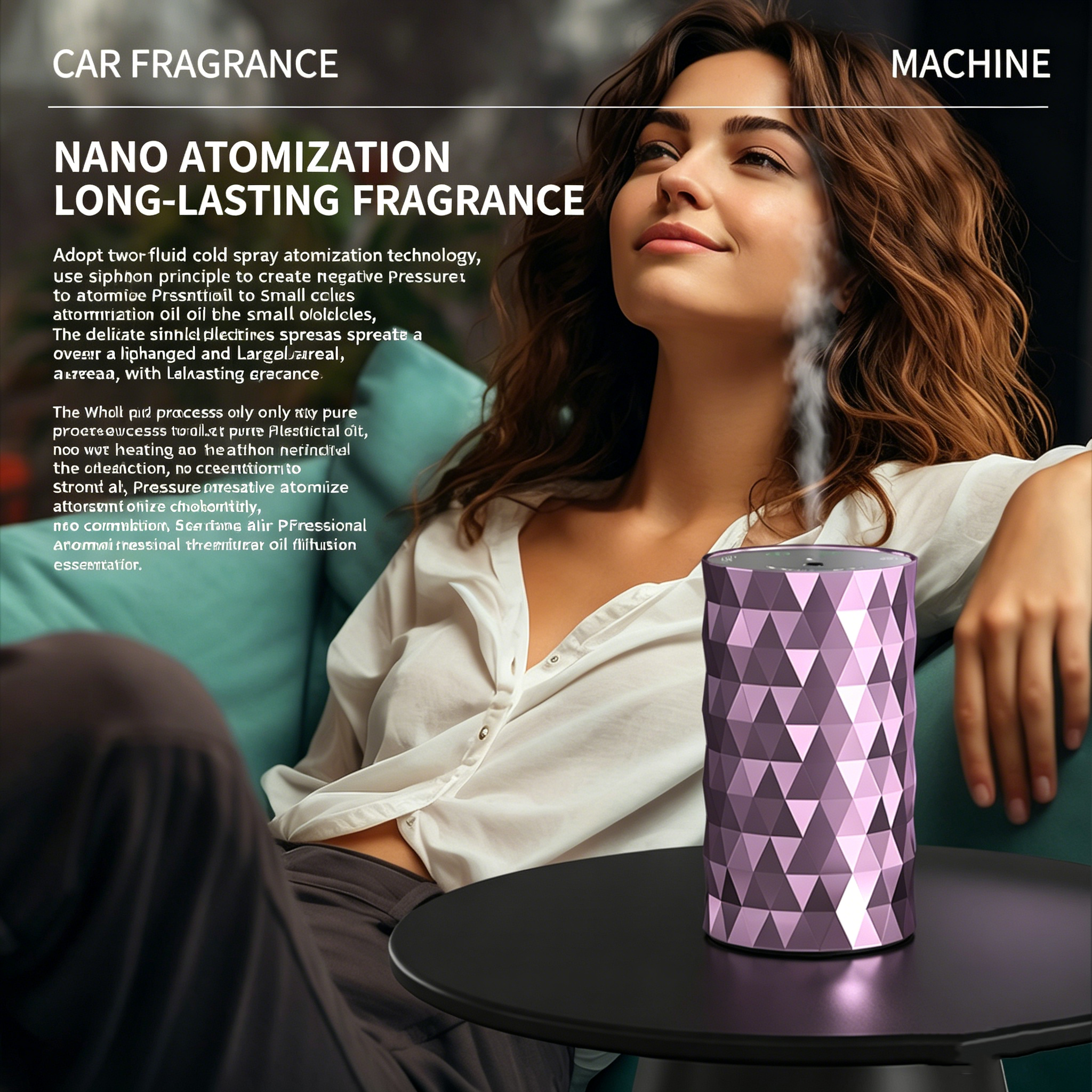 Aluminum Alloy Car Aroma Diffu – Home Fragrance Automatic Spray recenzja i cena