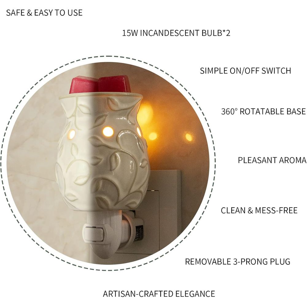 Scented Wax Melt Warmer, Night – Home Fragrance Wax Melts recenzja i cena