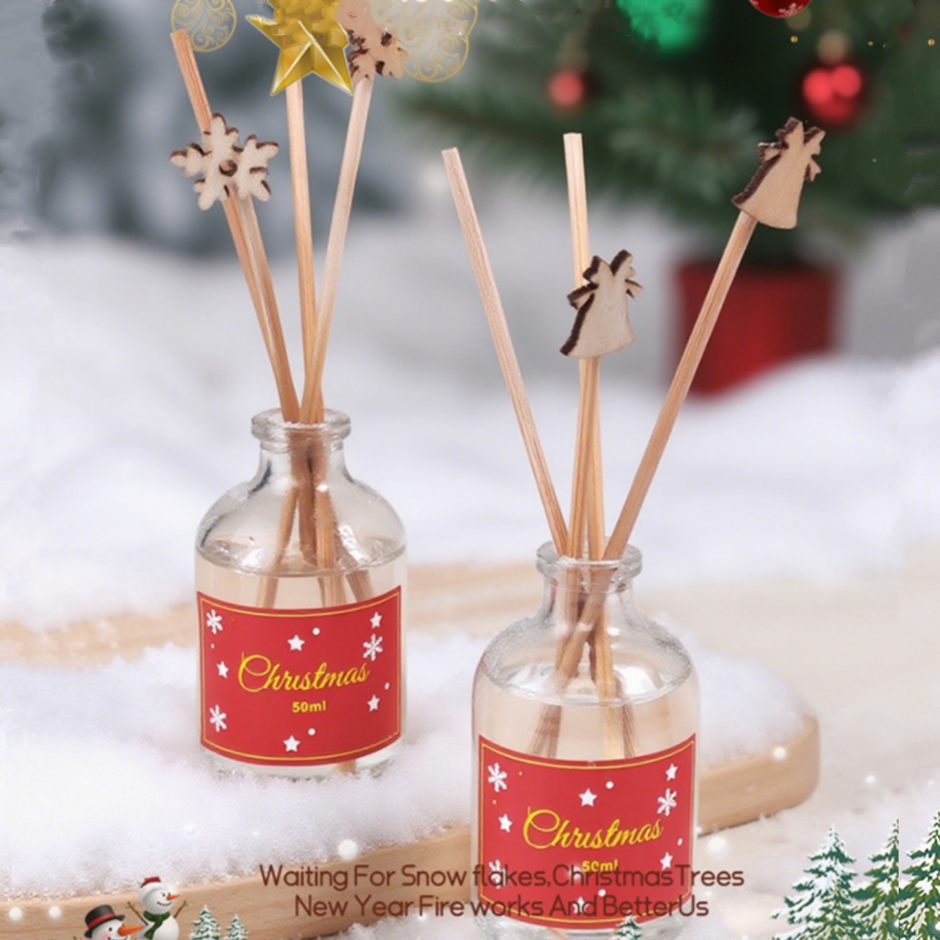 50ml Flameless Home Fragrance  – Home Fragrance Vanilla Reed Diffuser recenzja i cena