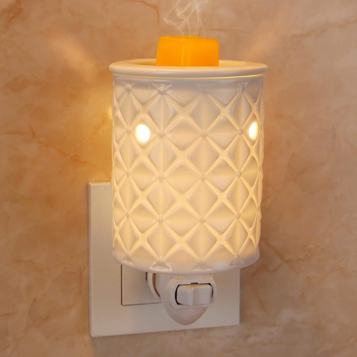 Plug in Wax Melt Warmer, Ceram – Home Fragrance Wax Melts recenzja i cena