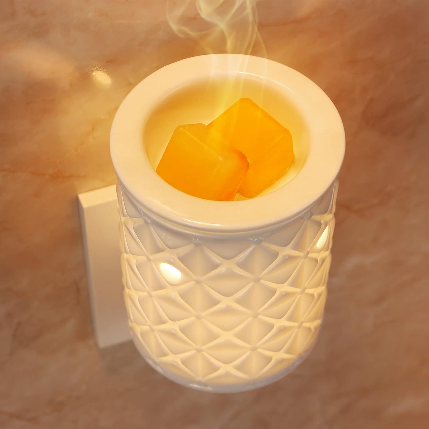 Plug in Wax Melt Warmer, Ceram – Home Fragrance Wax Melts recenzja i cena