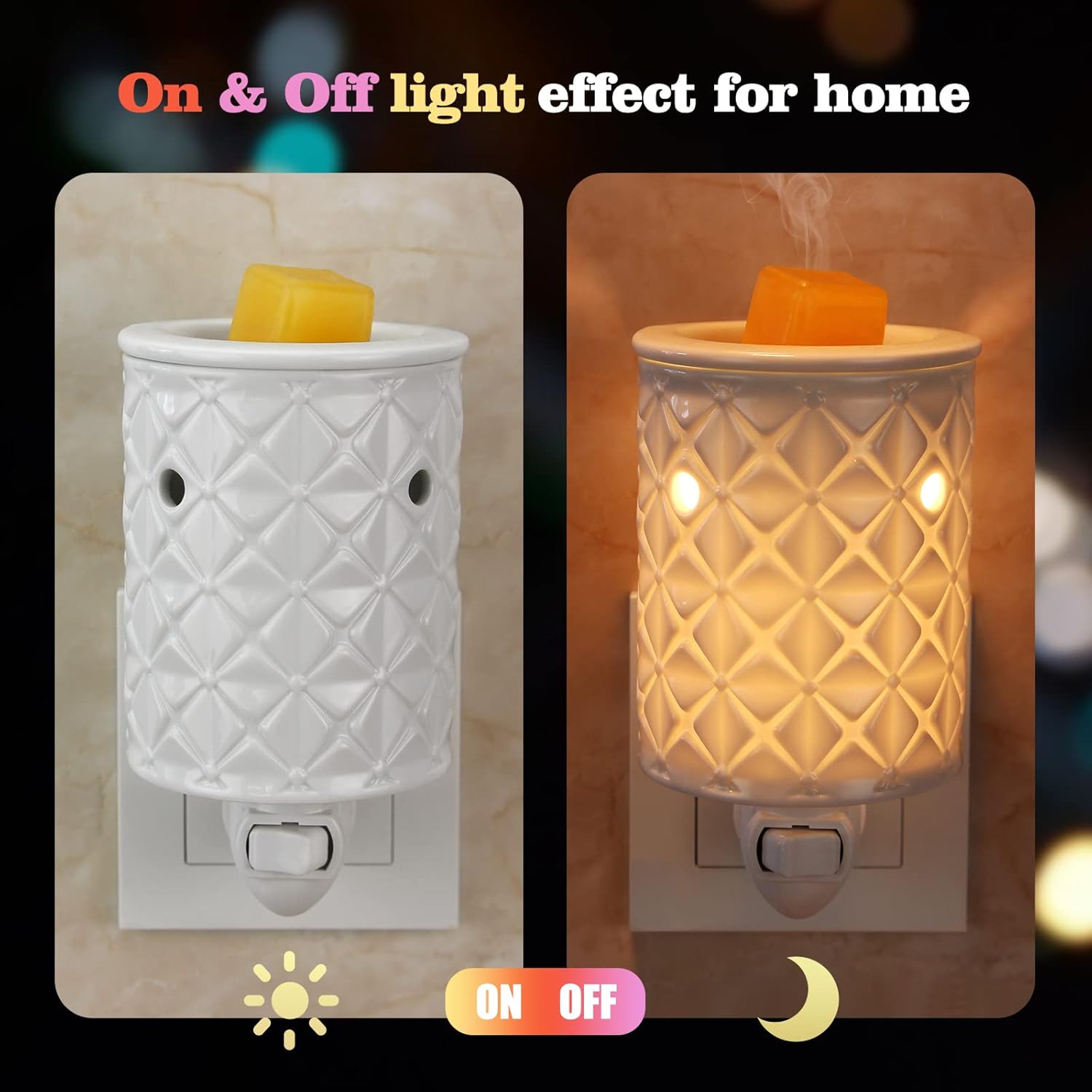 Plug in Wax Melt Warmer, Ceram – Home Fragrance Wax Melts recenzja i cena